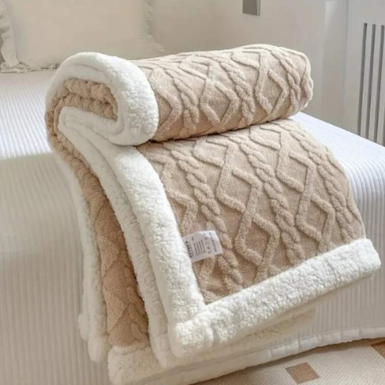 Marcherelle™ – Couverture Lestée Douce & Relaxante