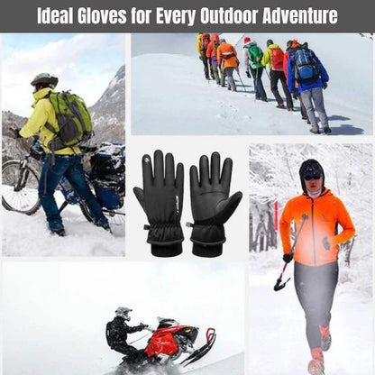 Marcherelle™ – Gants de Ski Imperméables avec Isolation 3M et Technologie Tactile