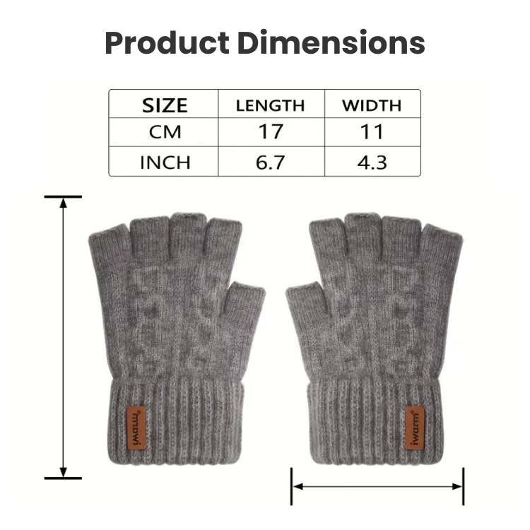 Marcherelle™ – Gants en Alpaga Doux et Chauds pour Hiver