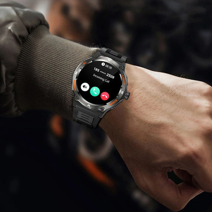 Marcherelle™ – Montre Connectée Homme Écran HD avec Boussole Intégrée