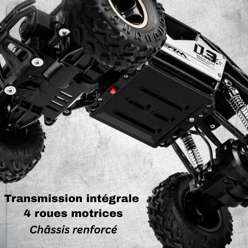 Marcherelle™ – Voiture Télécommande RC Tout-Terrain 4x4 Pour Enfants