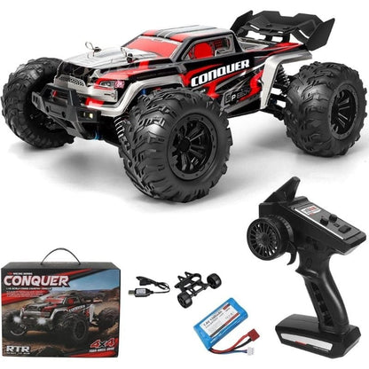 Marcherelle™ – Voiture Télécommandée 4x4 Tout Terrain 50 km/h Rechargeable