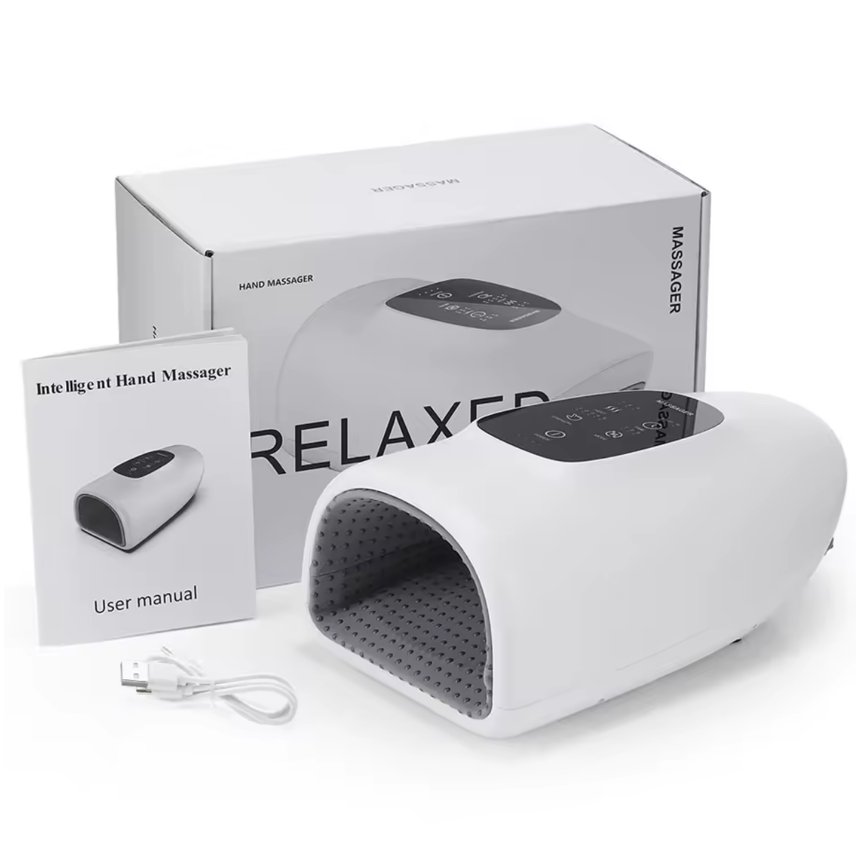 Relaxing Heated Electric Hand Massager