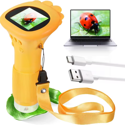 Children's Microscope with Color Digital Screen