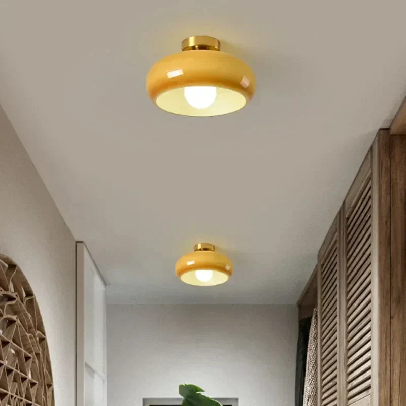 Lumière Élégante - Lustres LED en Verre Transparent - Santeova