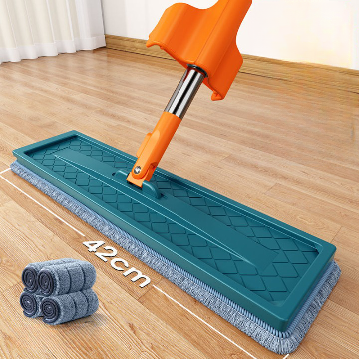 Ultra Absorbent Microfiber Floor Cloth with 4 Free Floor Cloths