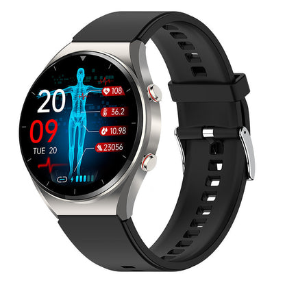 Advanced Health Smartwatch with Blood Sugar and Blood Pressure Monitor