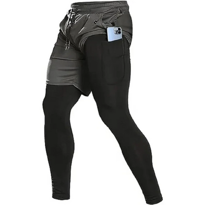 Double-Layer Waterproof and Comfortable Running Pants