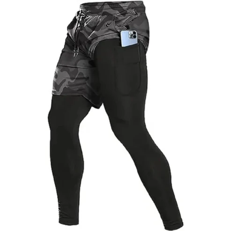 Double-Layer Waterproof and Comfortable Running Pants