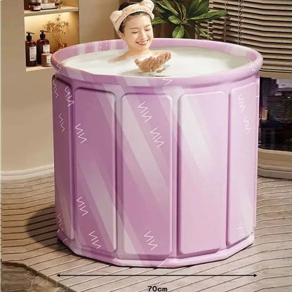 Portable Bathtub for Adults - Low Tempo for Home and Travel