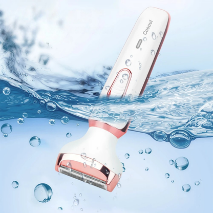 4-in-1 Electric Razor with Comb and Trimmer