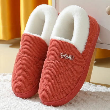 Cozy Plush Slippers for Men and Women