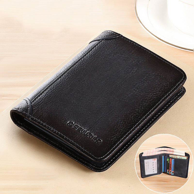 Secure Men's Wallet Anti-Theft