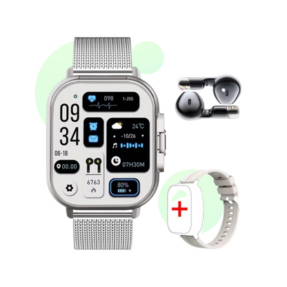 Montre Connectée avec Écouteurs Bluetooth Intégrés - Marcherelle