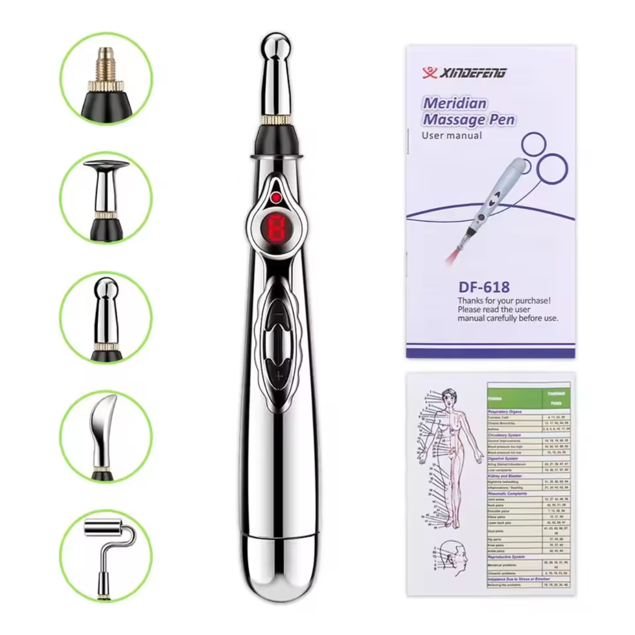 Electronic Acupuncture Pen for Pain Relief