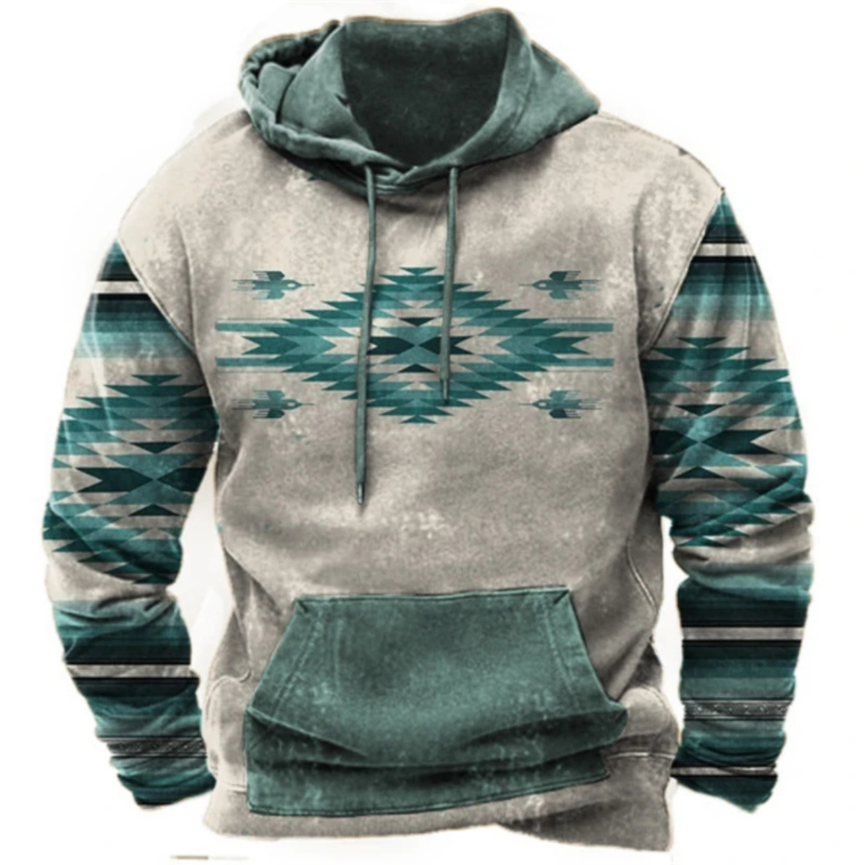 Colorful and Comfortable Printed Streetwear Hoodie