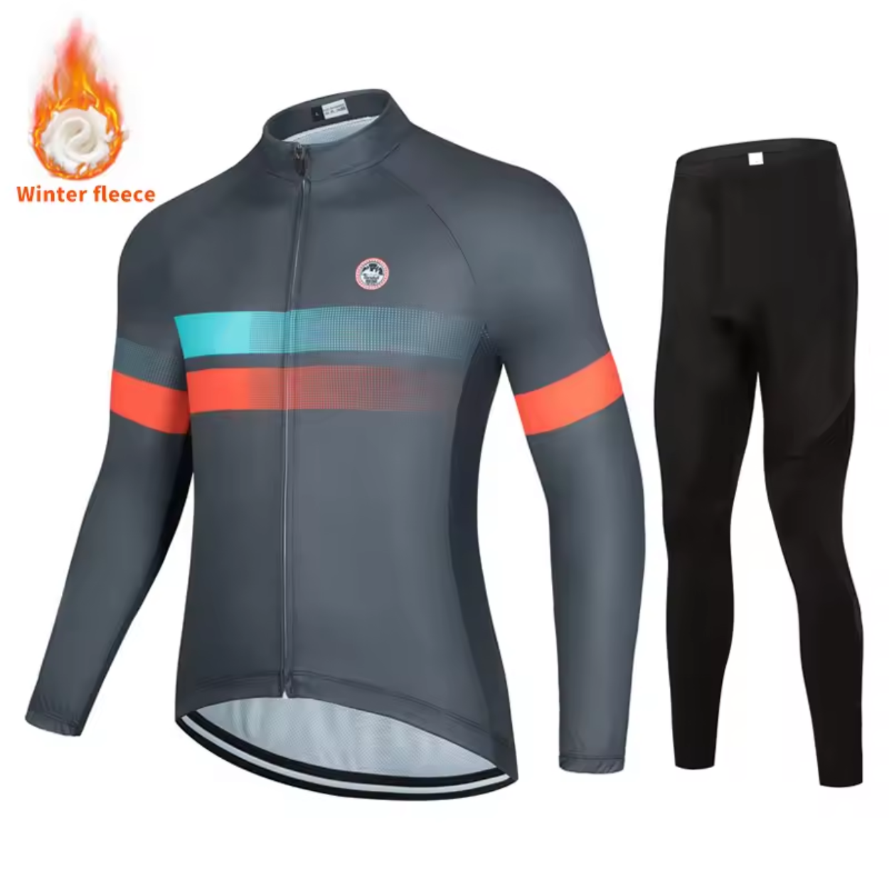 Warm and Lightweight Winter Cycling Suit