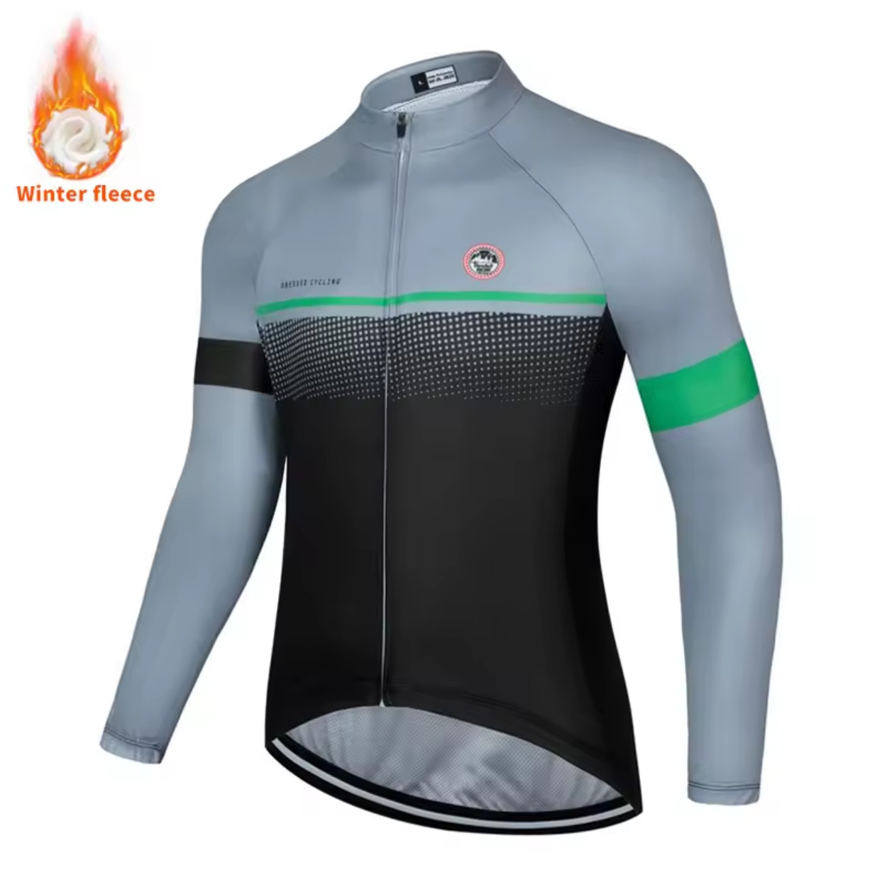 Warm and Lightweight Winter Cycling Suit