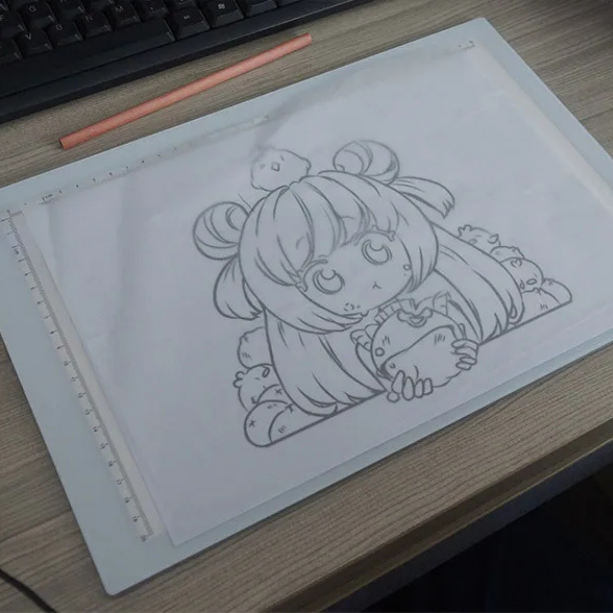 Adjustable LED Graphic Screen Tablet for Drawing