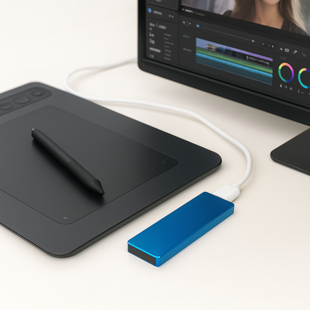 Compact and Fast External Hard Drive
