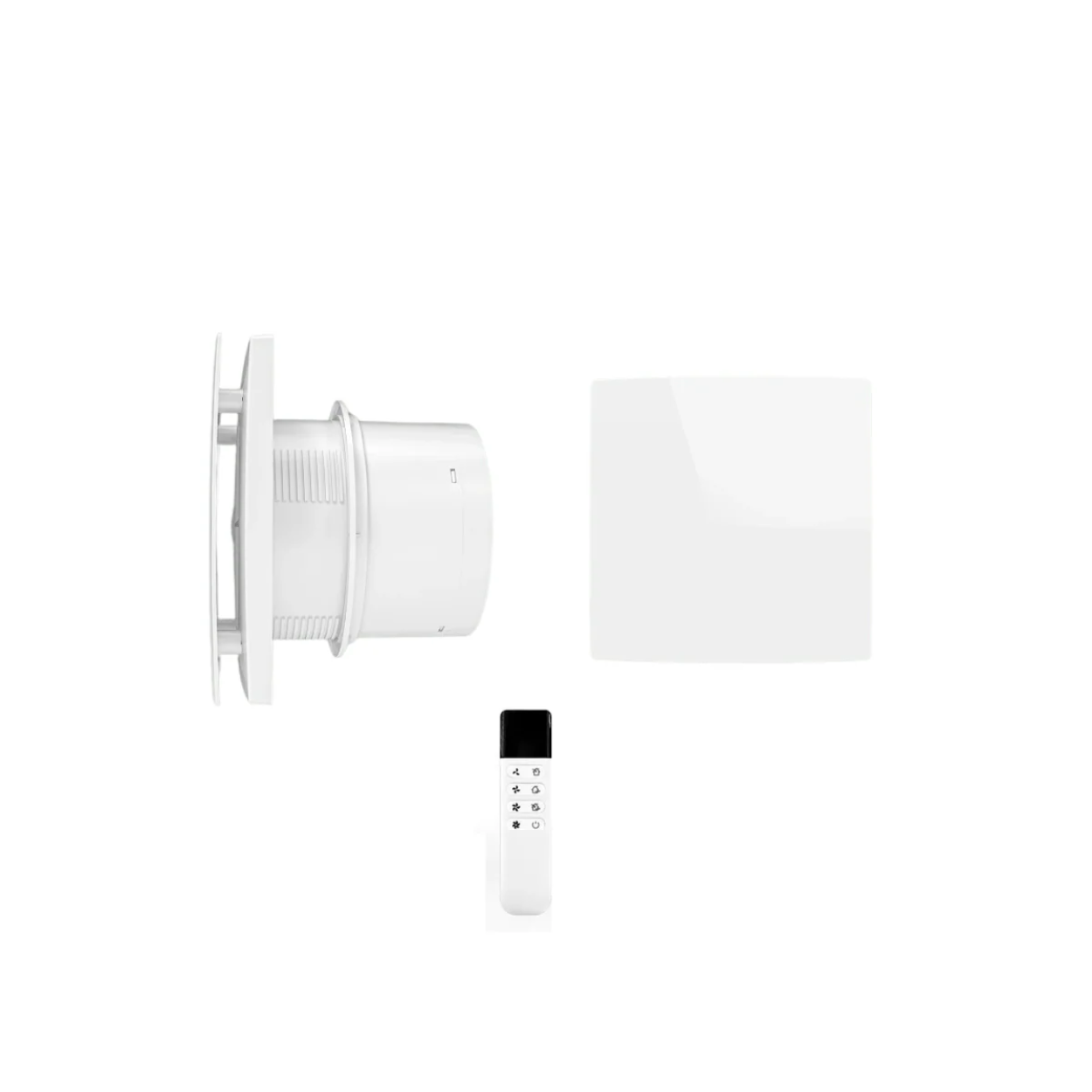 Reversible Wall Fan with Remote Control and Ionizer