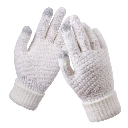 Elegant and Practical Knitted Gloves