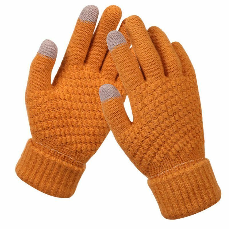 Elegant and Practical Knitted Gloves