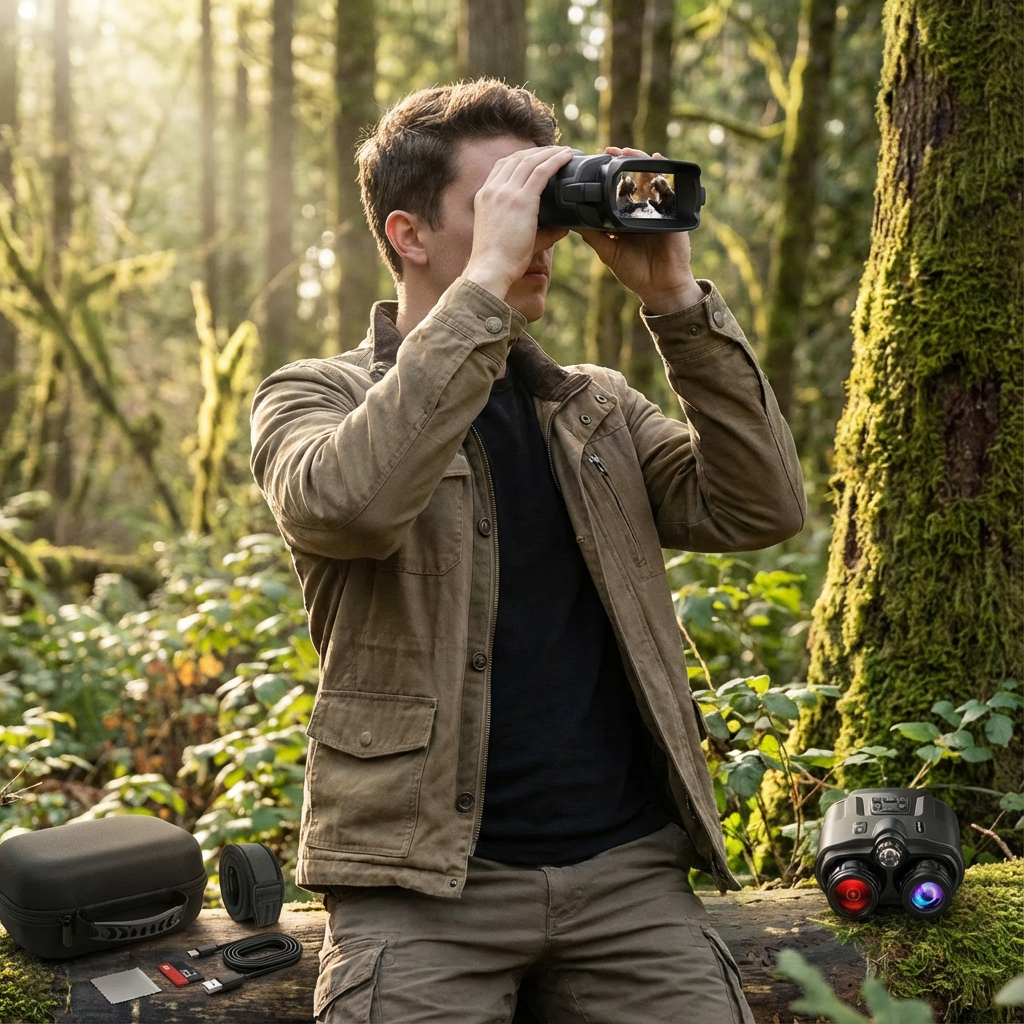 Marcherelle™ – Night Vision Binoculars 4k with Wide and Clear Image