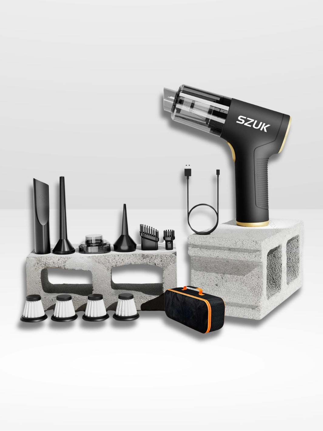 Powerful and Compact Car Vacuum Cleaner