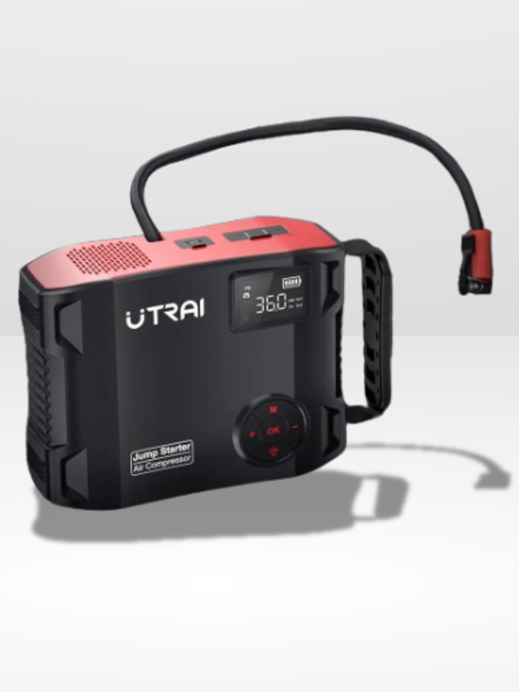 4-in-1 Compact and Practical Tire Inflator