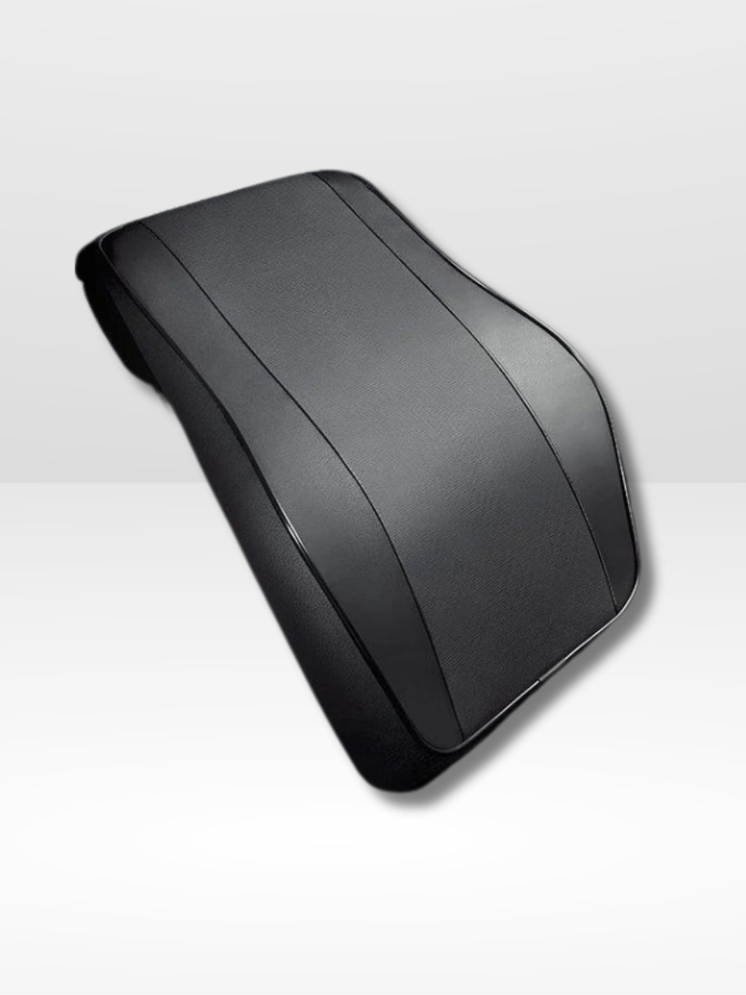 Leather Car Seat Cushion with Adjustable Headrest