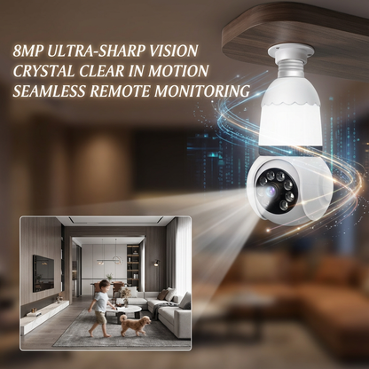 Marcherelle™ – Security Camera with LED Bulb Color Vision