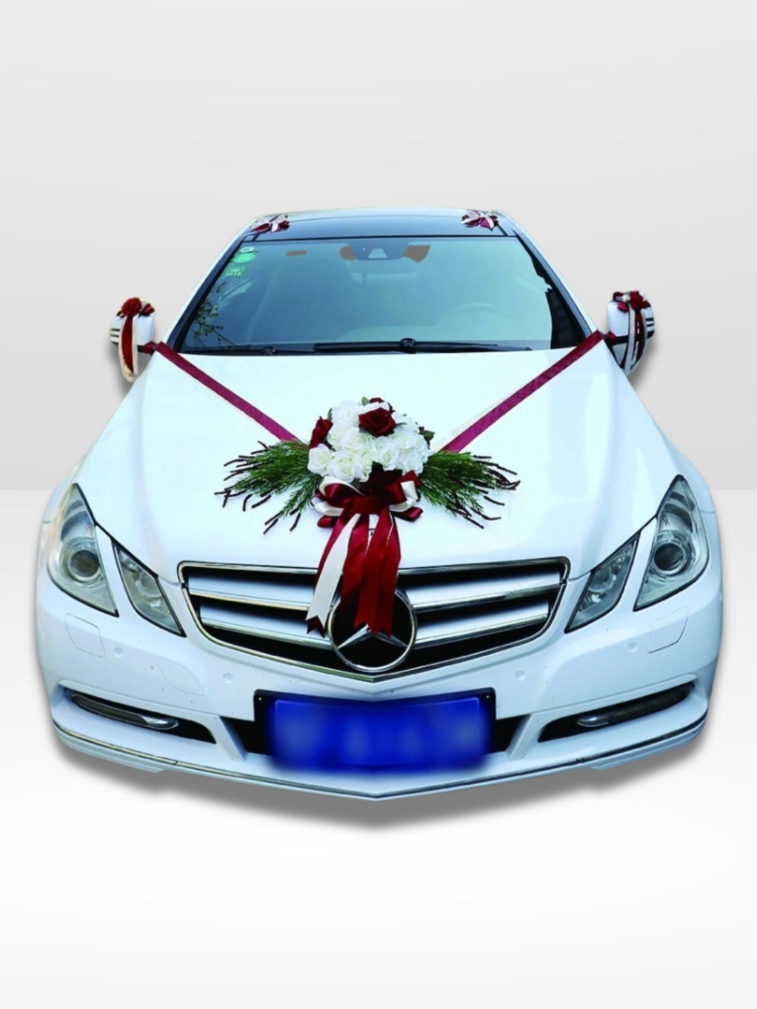 Guirlande de Mariage pour Voiture Romantique - Marcherelle