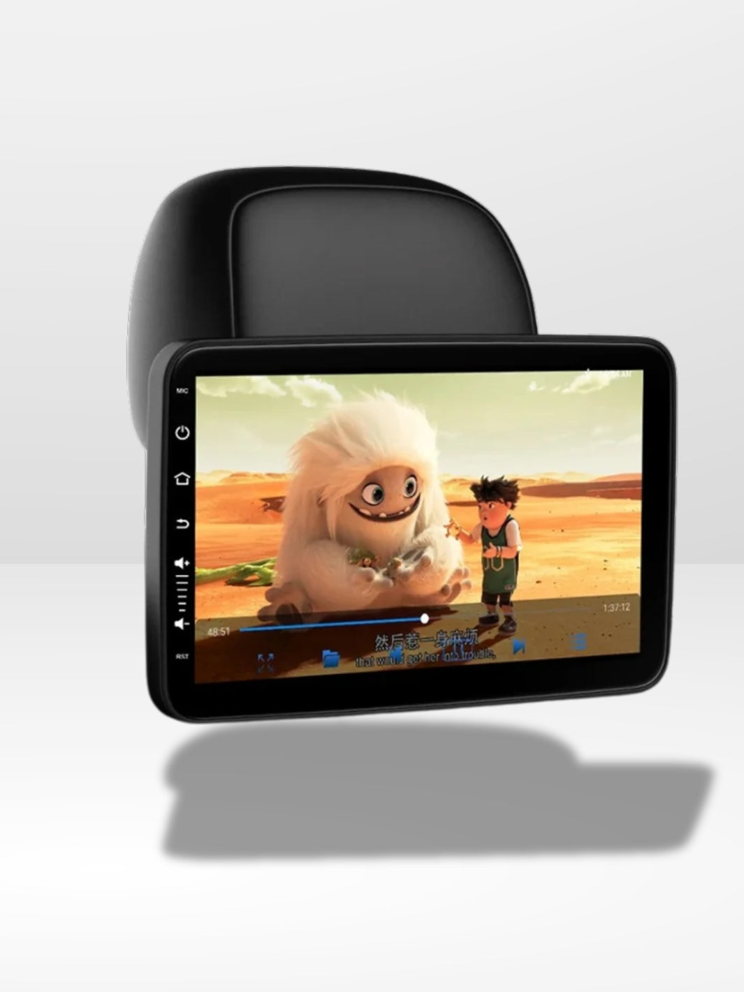 Écran Auto Portable Bluetooth avec Appui-Tête - Marcherelle