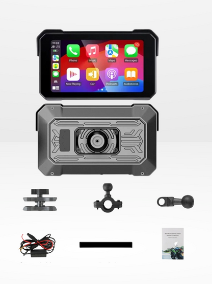 Waterproof Universal Motorcycle GPS Screen for CarPlay