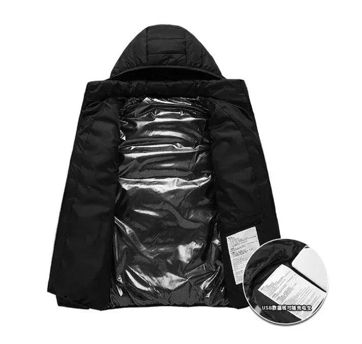 Electric Heated Jacket with 21 Heat Zones