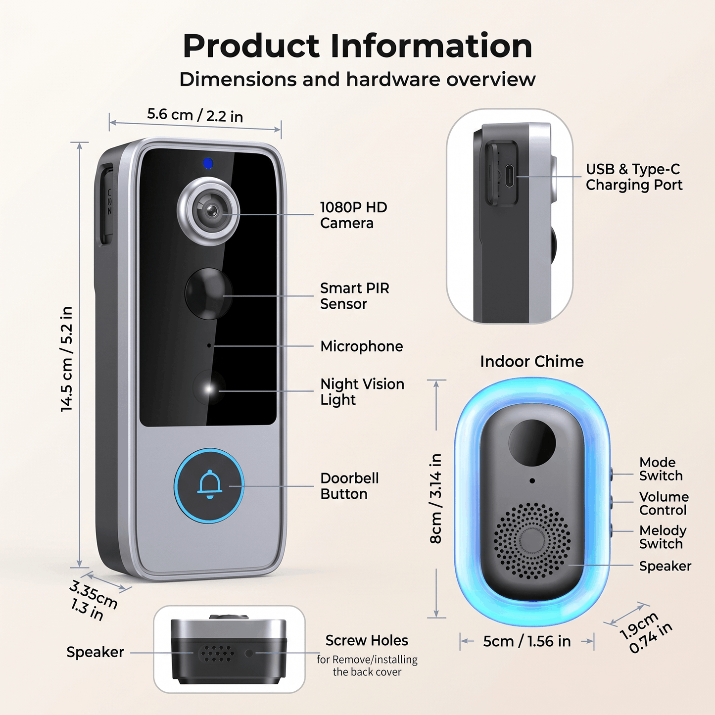 Transform Your Home Safety with Marcherelle Camera Doorbell Without Subscription