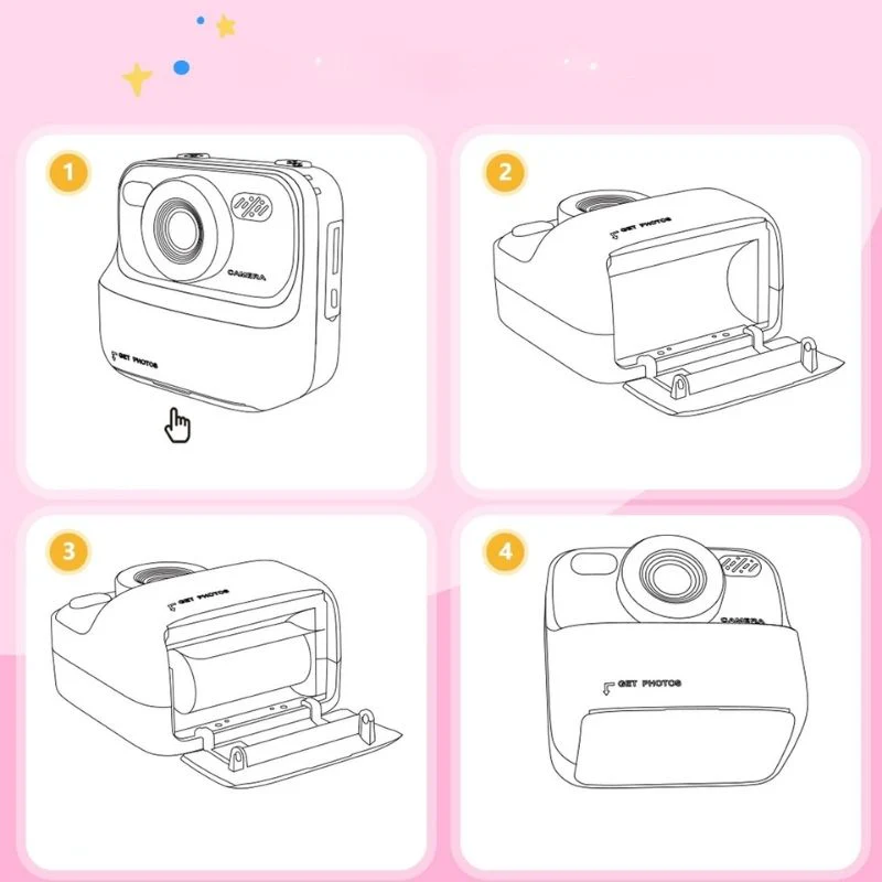 Marcherelle™ – Instant Camera for Children for Creative Moments
