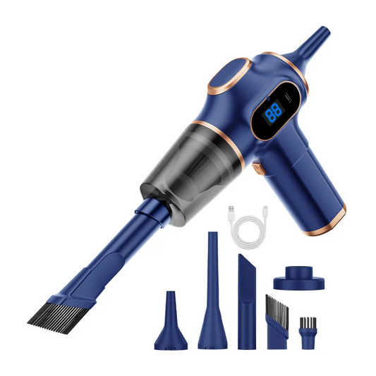 Marcherelle™ – Cordless Car Vacuum Cleaner Cyclonic Suction