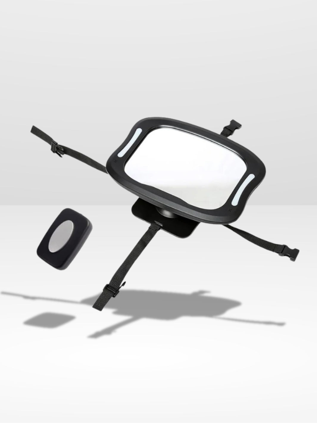 Miroir de Surveillance Bebe pour Voiture avec LED - Marcherelle