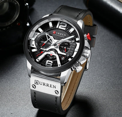 Elegant Men's Wristwatch Luxury Design