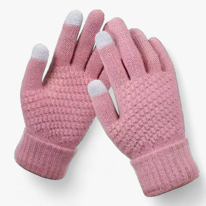 Cozy Winter Gloves Elastic Touchscreen