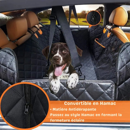Protective and Waterproof Rear Seat Cover for Dog